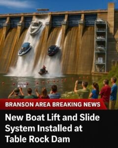 New Boat Lift in Branson