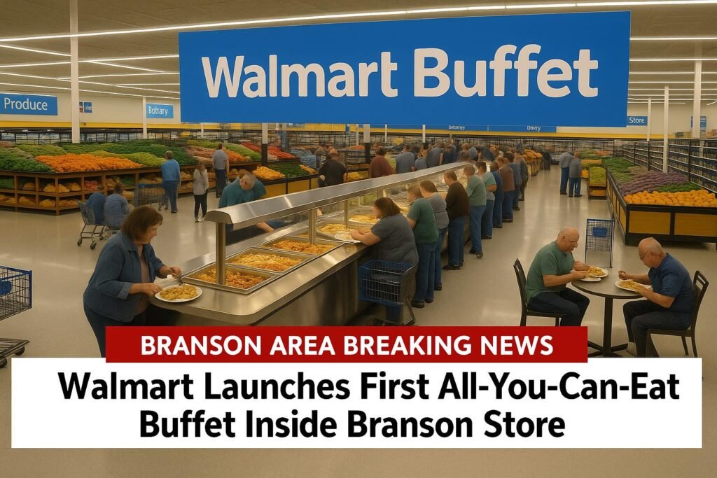 Walmart Buffet spoof.